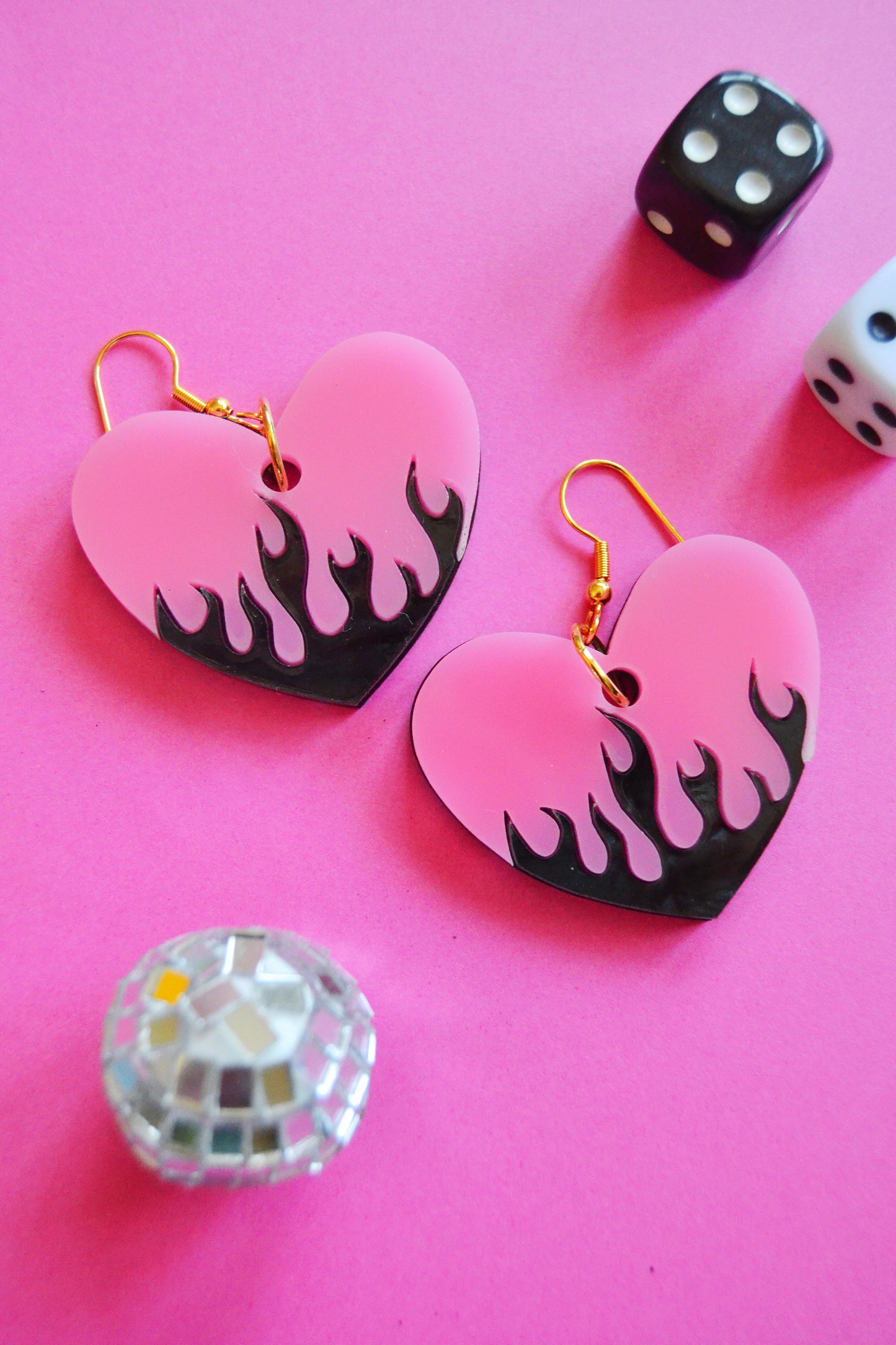 Burning Love Earrings