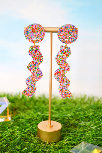 Crinkle Cut Earrings