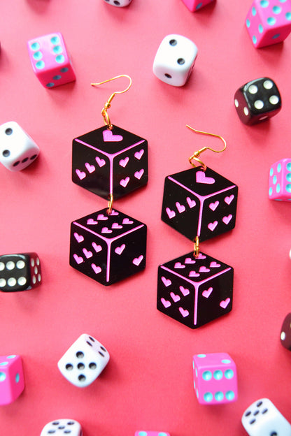 Love Dice Earrings