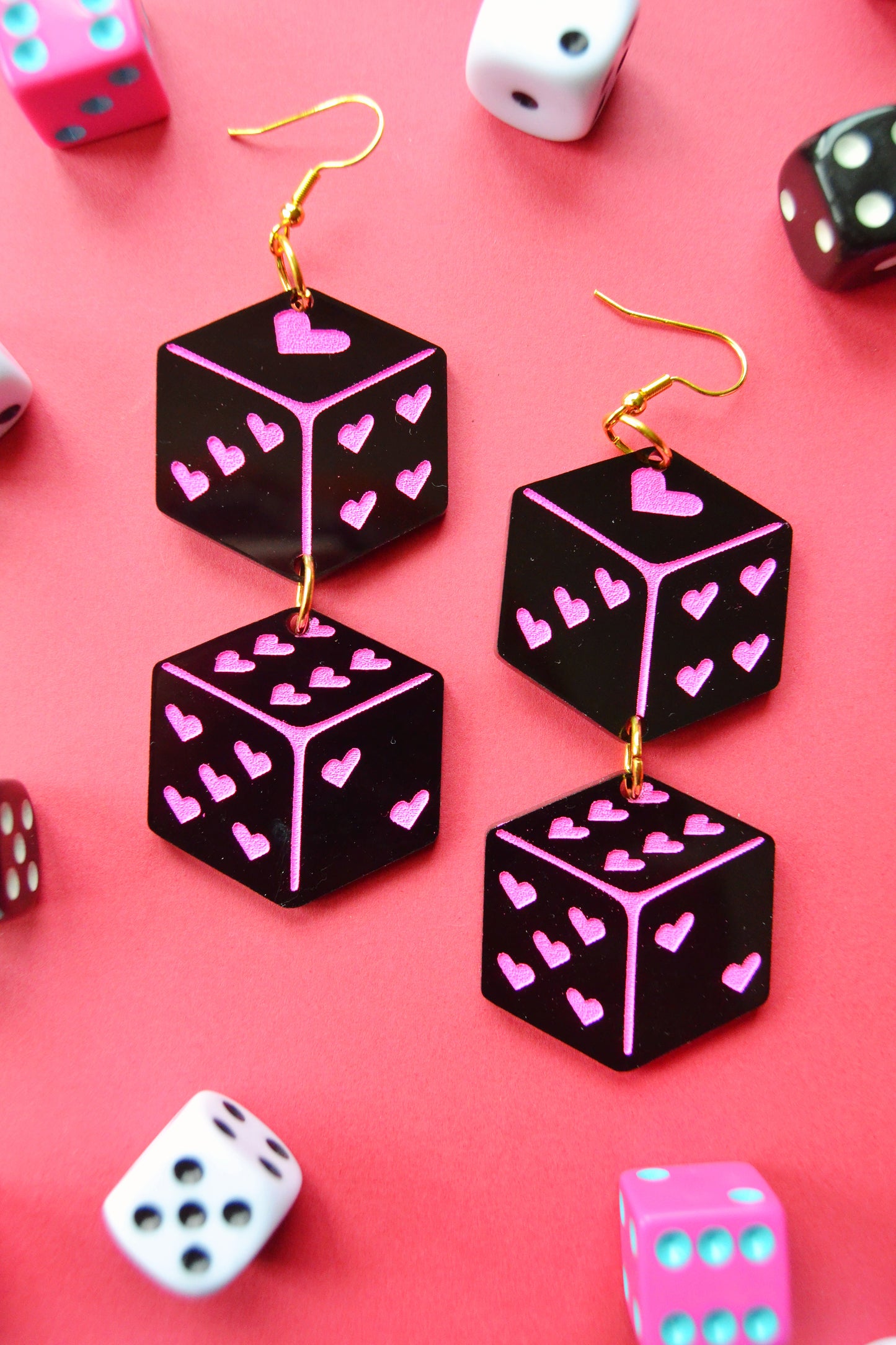 Love Dice Earrings
