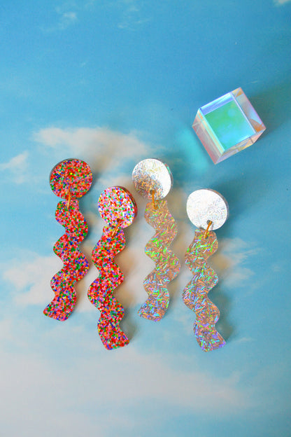 Crinkle Cut Earrings