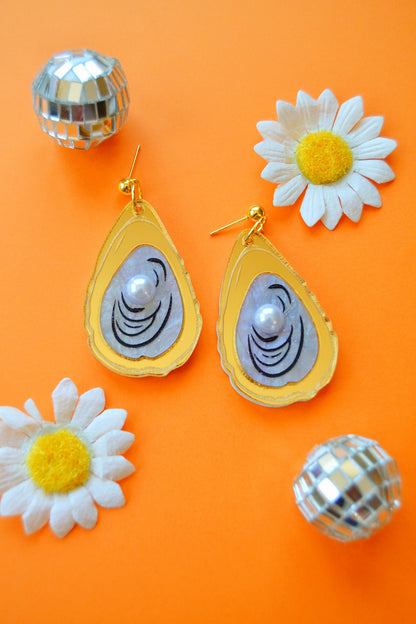Oyster Earrings