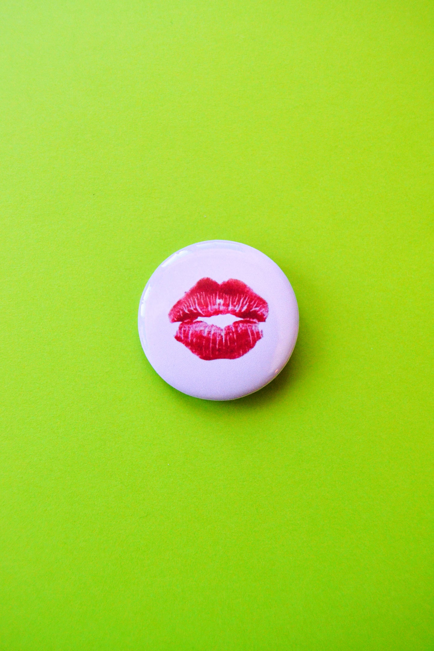 Pucker Up Pinback Button