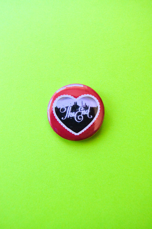 The End Reproduction Pinback Button