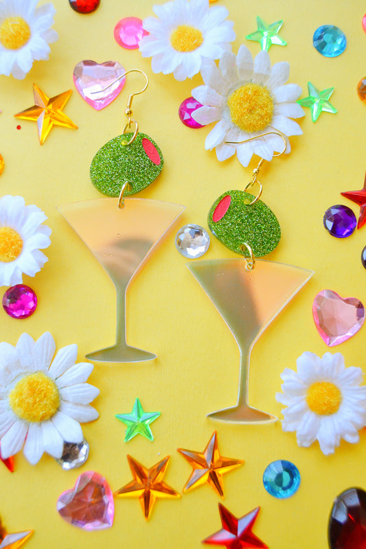 Dirty Martini Earrings