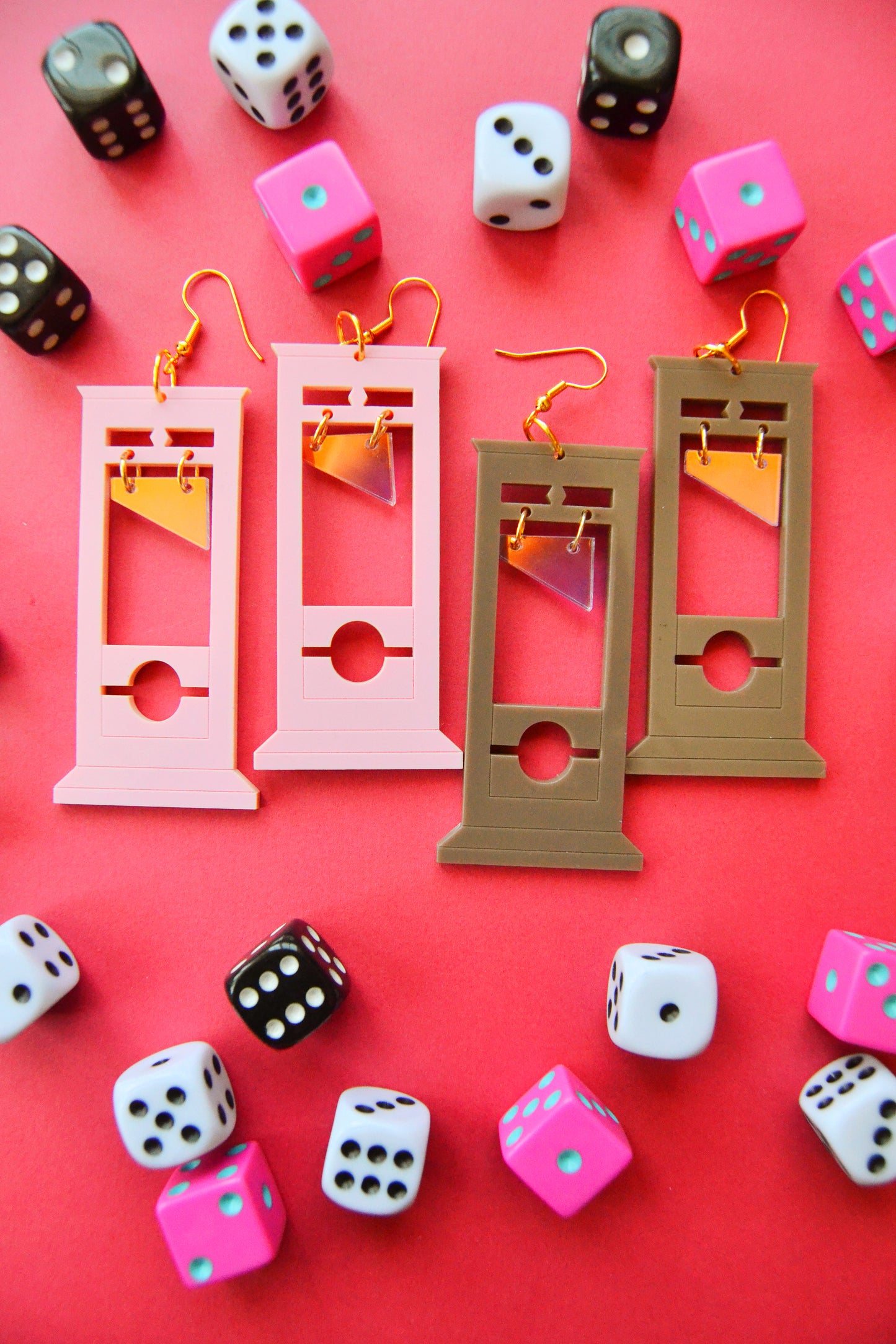 Guillotine Glam Earrings