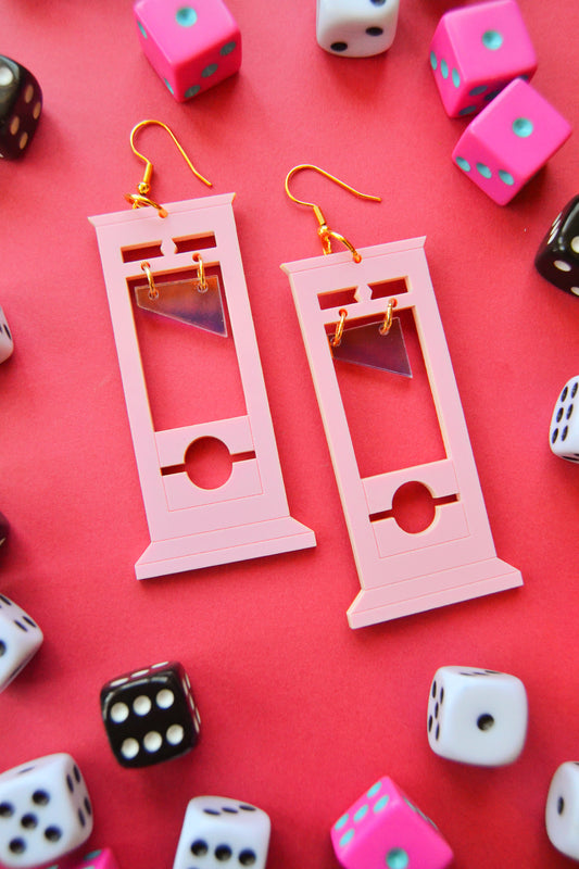Guillotine Glam Earrings