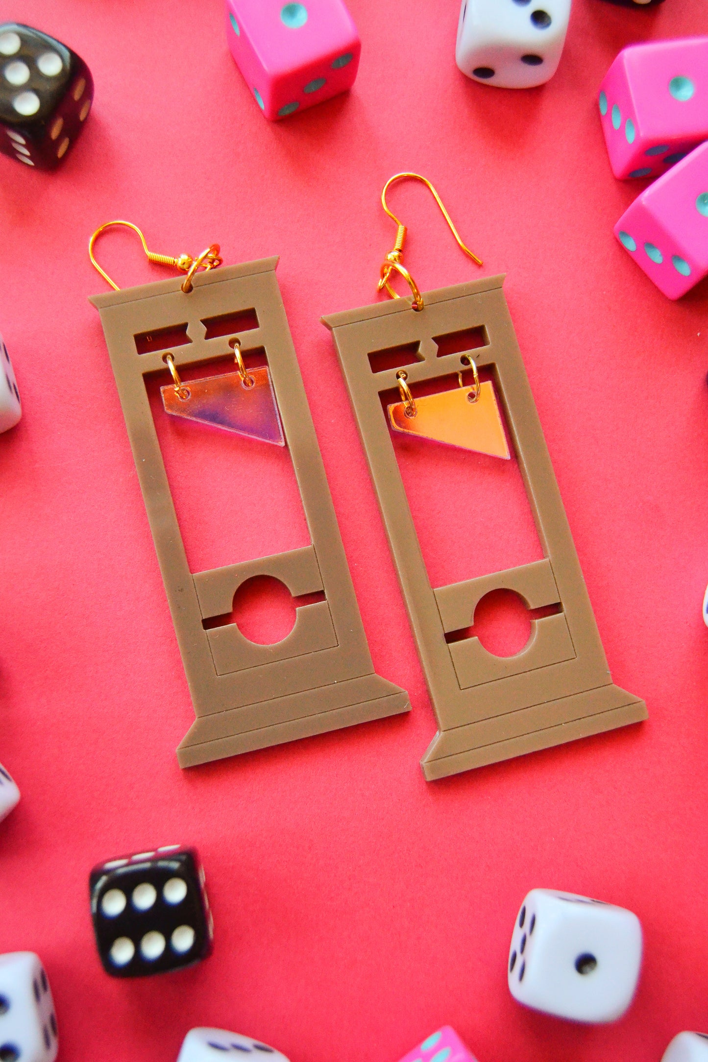 Guillotine Glam Earrings