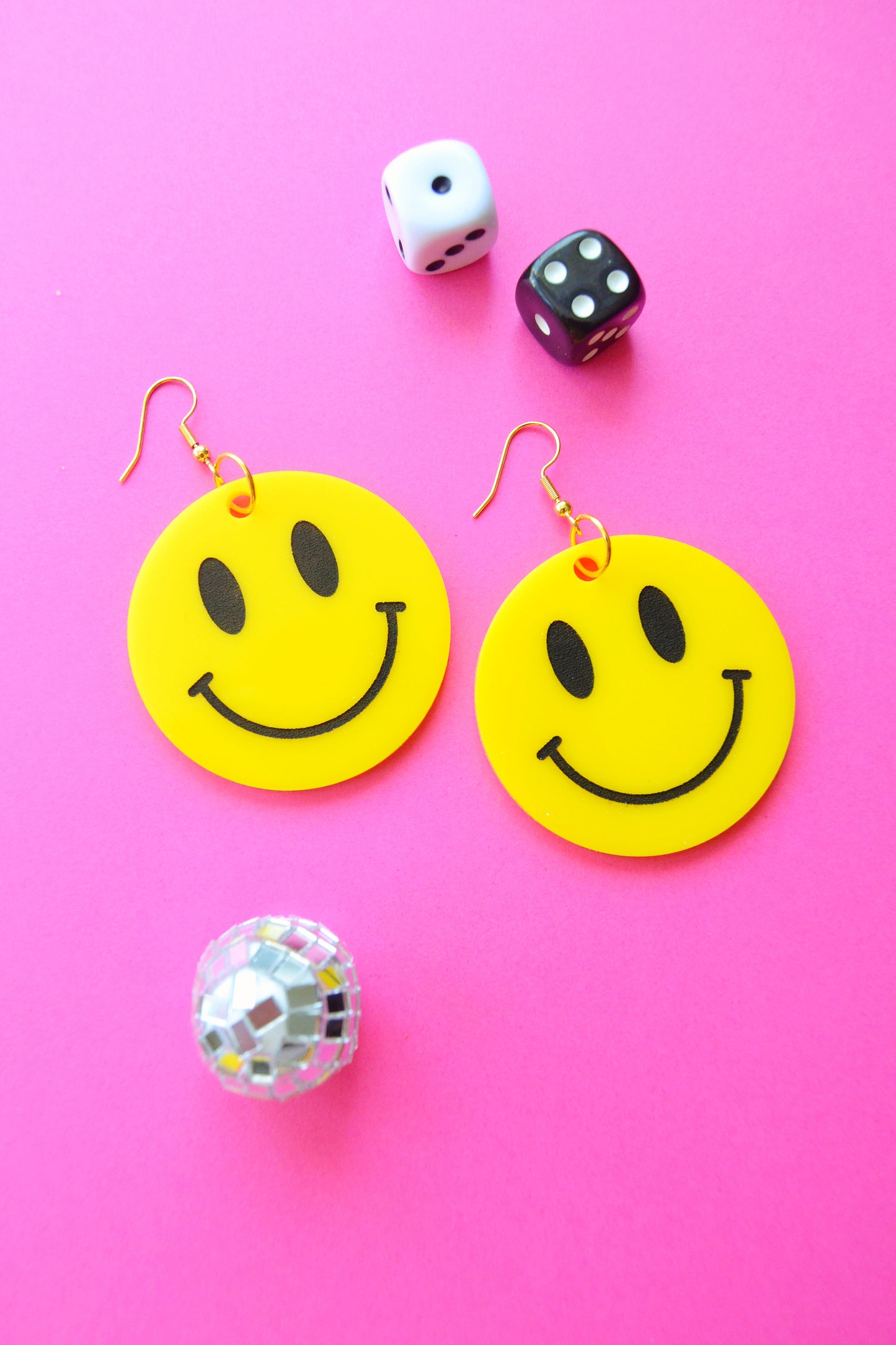 Happy Face Earrings