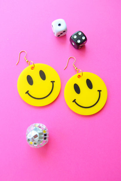 Happy Face Earrings