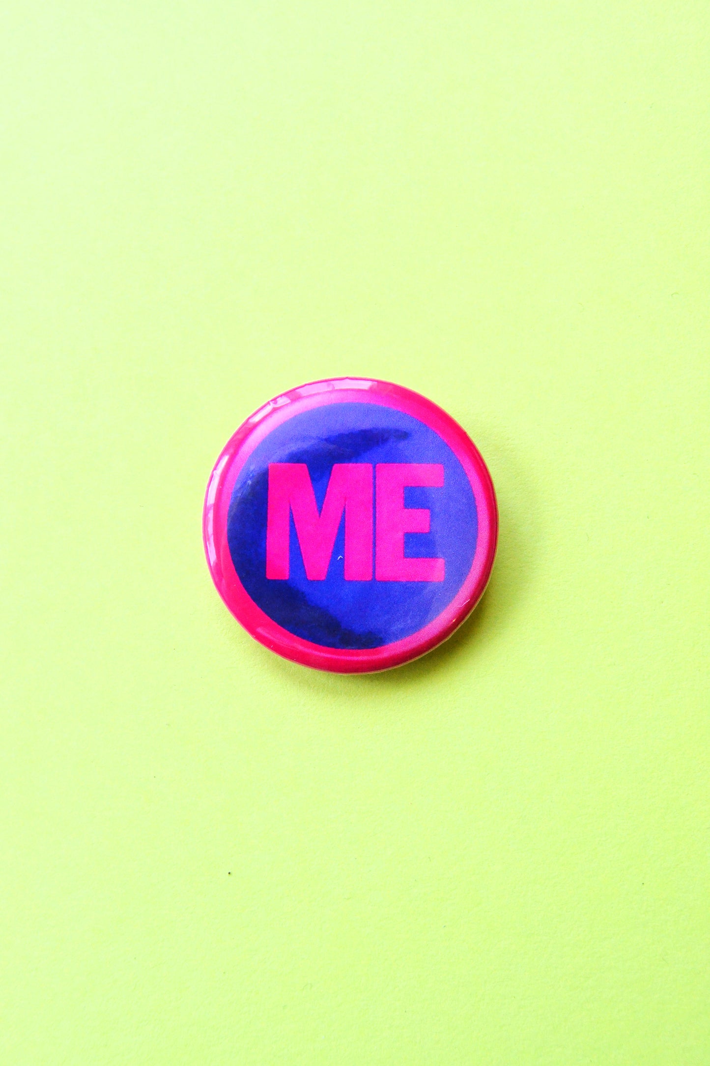 ME Reproduction Pinback Button