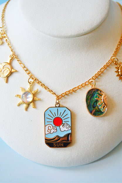 The Tarot Sun Necklace
