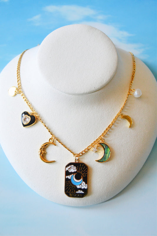 The Tarot Moon Necklace