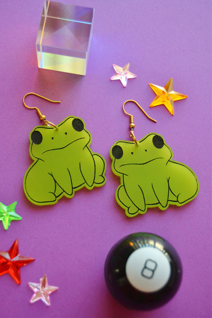 Frog Earrings