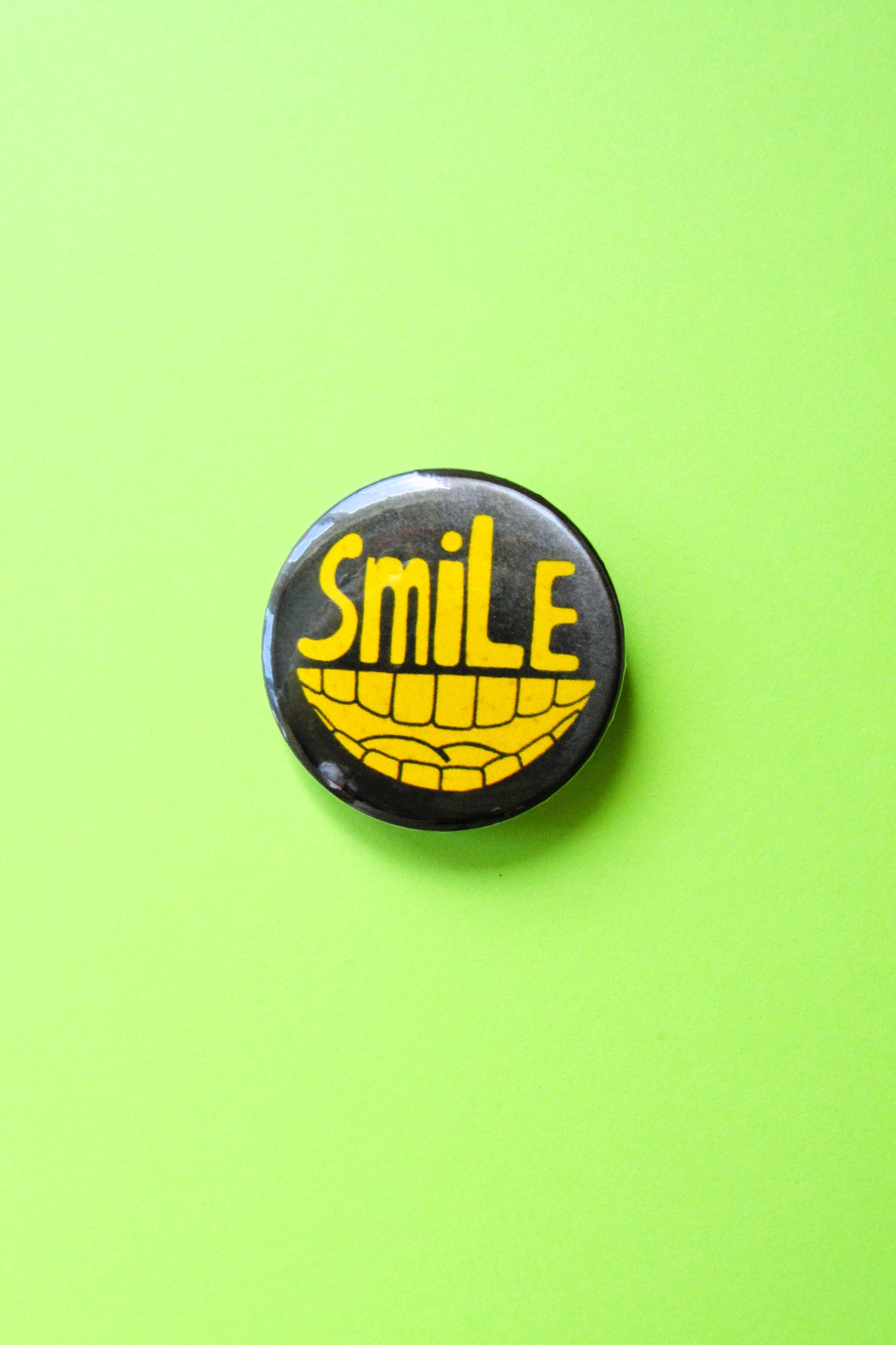 Smile Reproduction Pinback Button