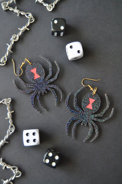 Black Widow Earrings