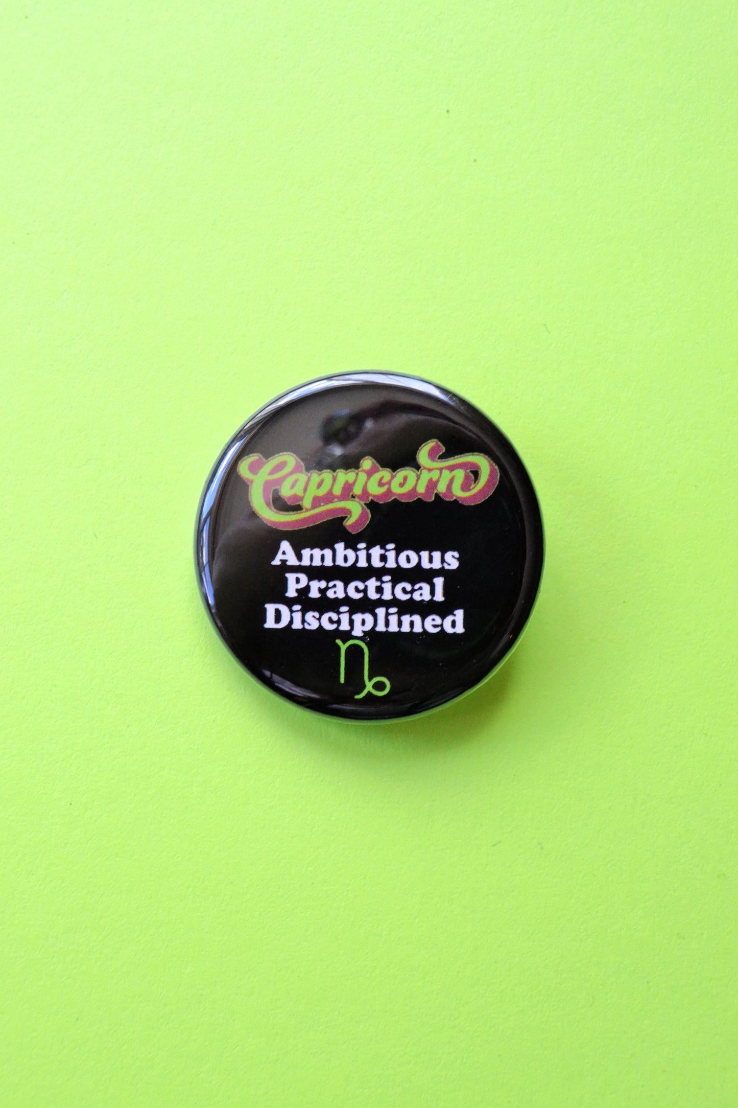 Zodiac Pinback Buttons