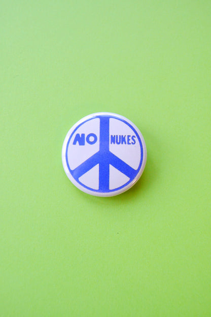 No Nukes Reproduction Button