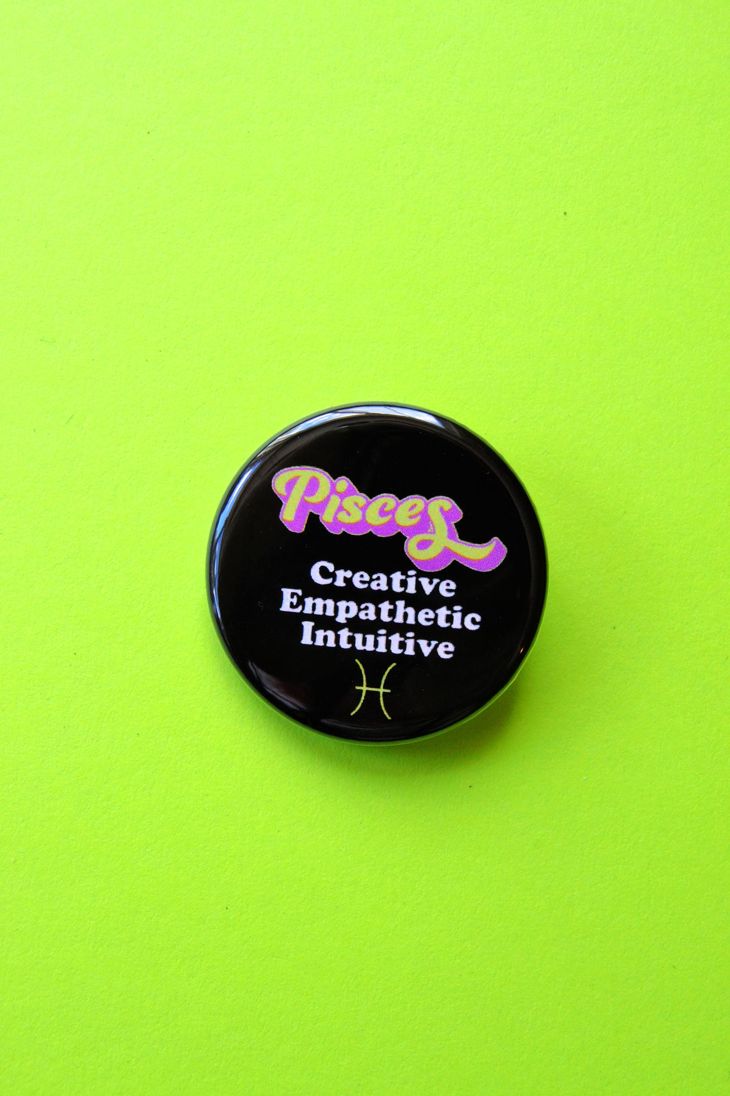 Zodiac Pinback Buttons