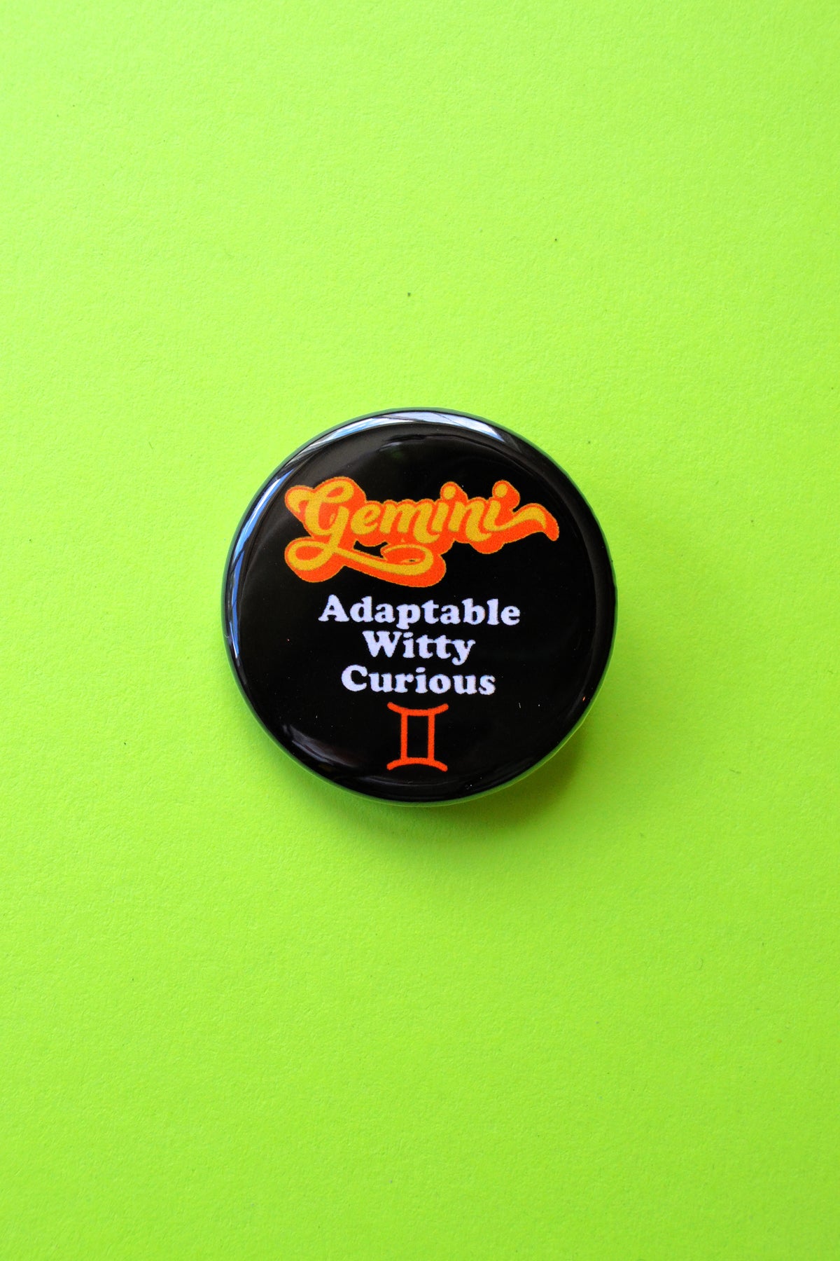 Zodiac Pinback Buttons