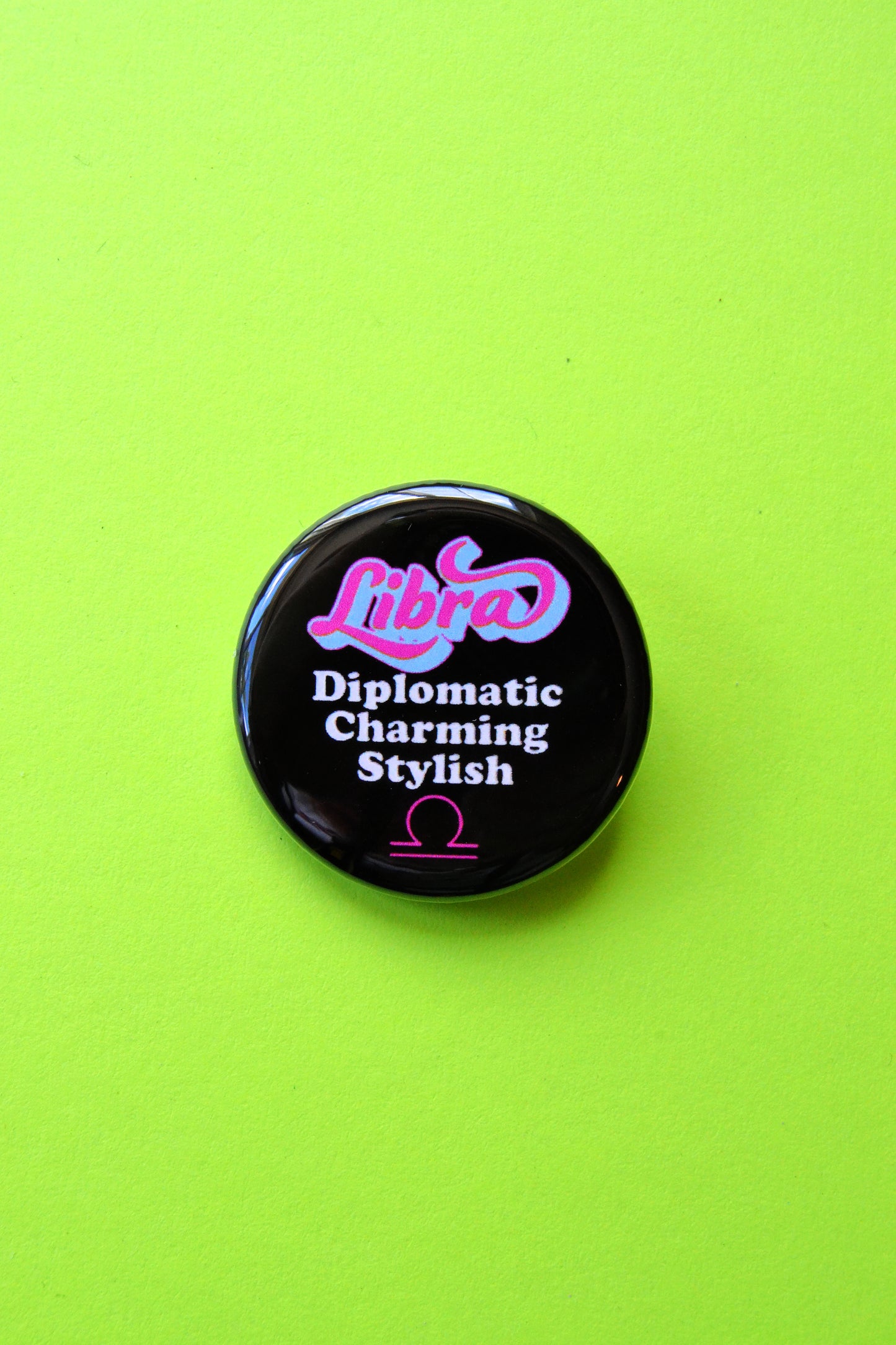 Zodiac Pinback Buttons