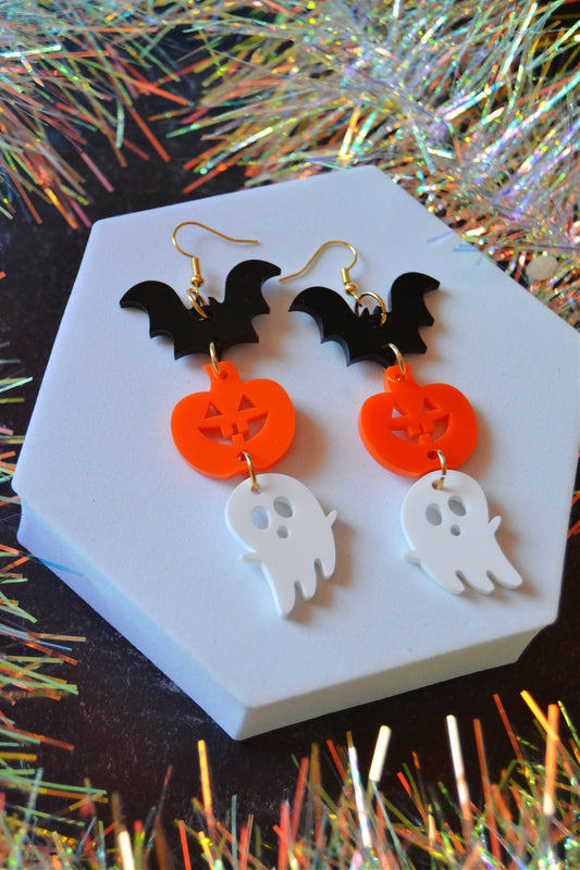 Spooky Dangle Earrings