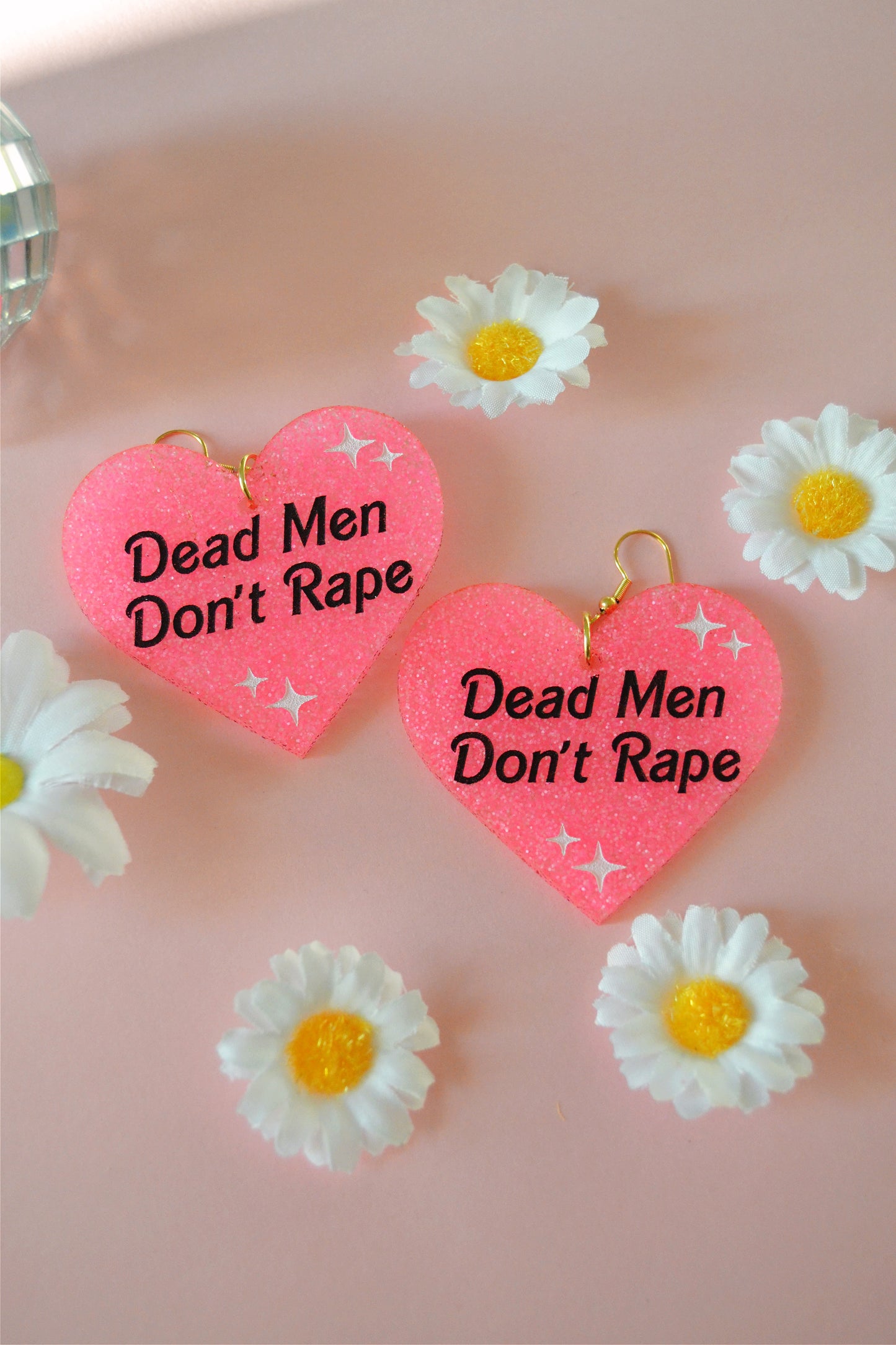 Dead Men Don't Rape Earrings