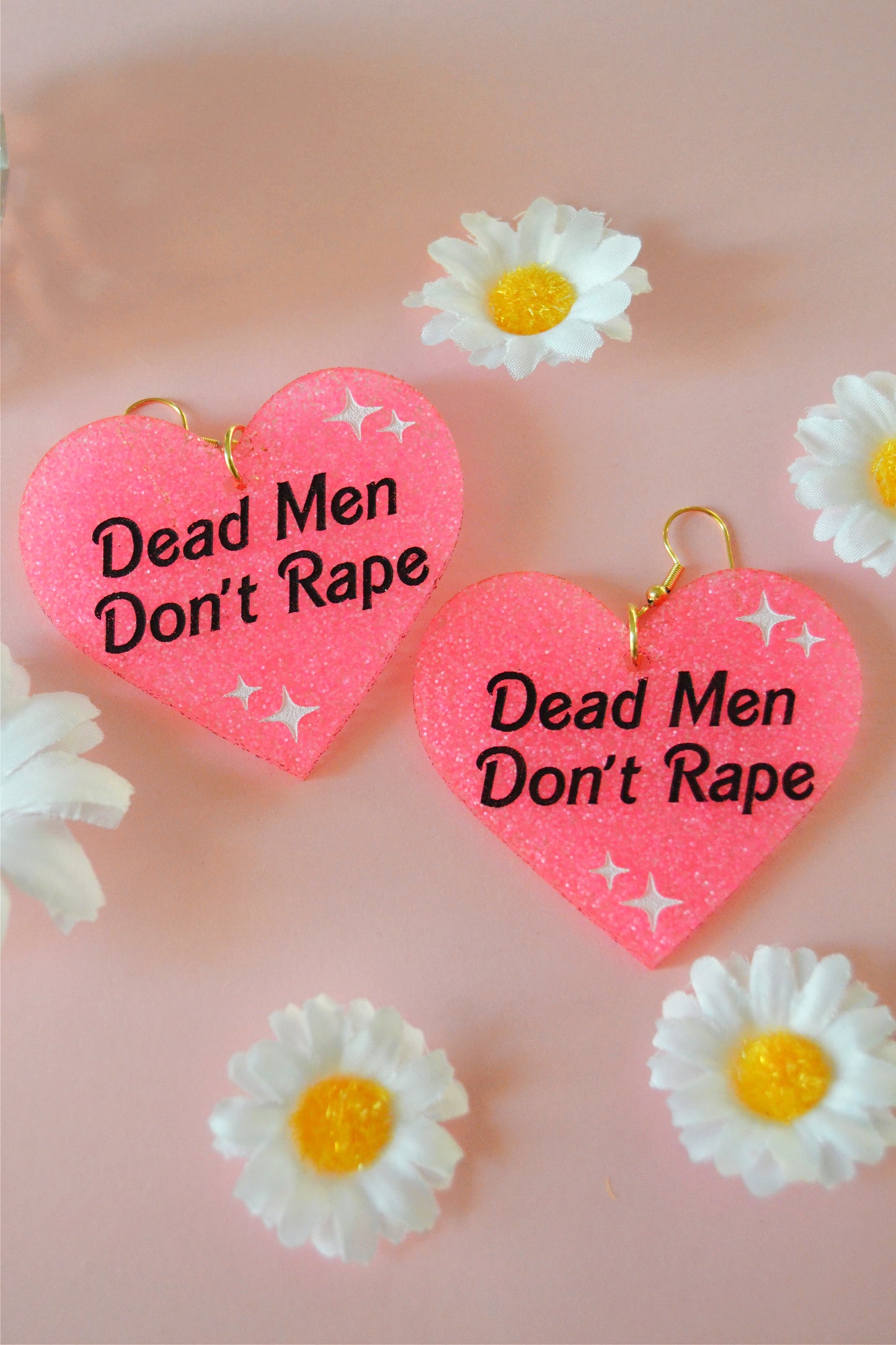 Dead Men Don't Rape Earrings