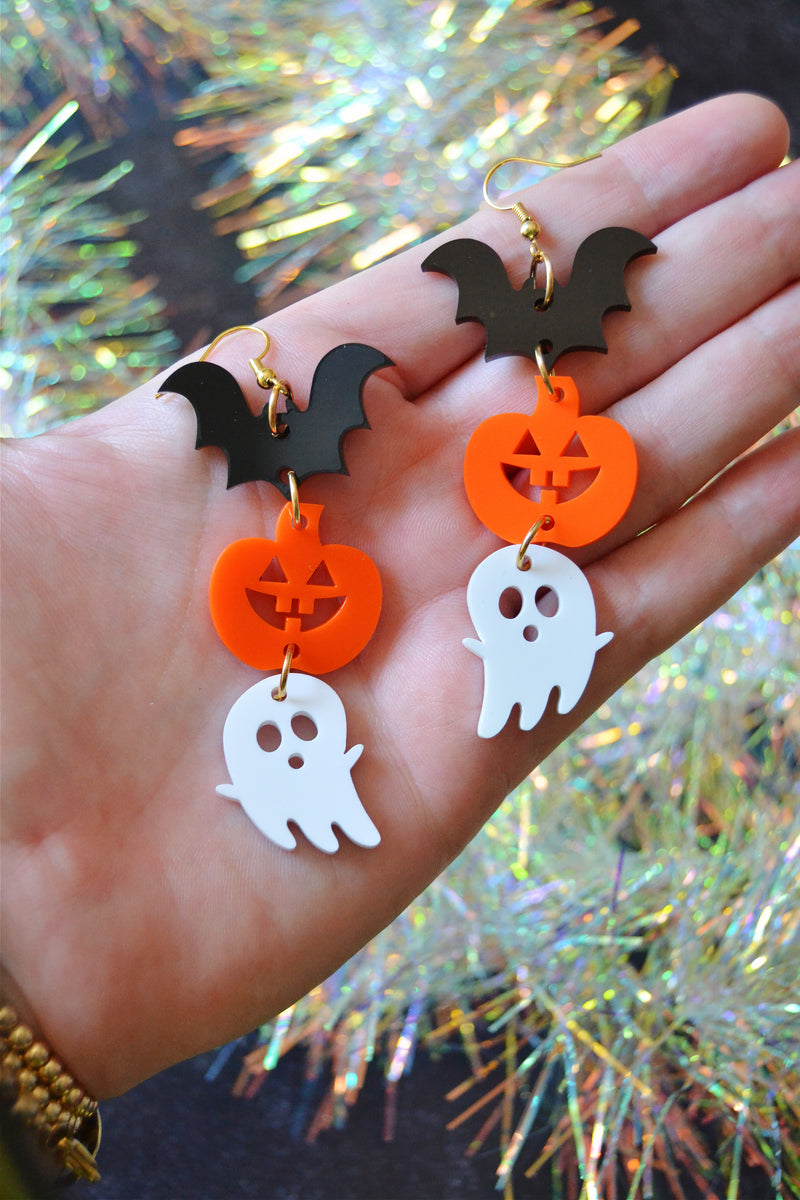 Spooky Dangle Earrings