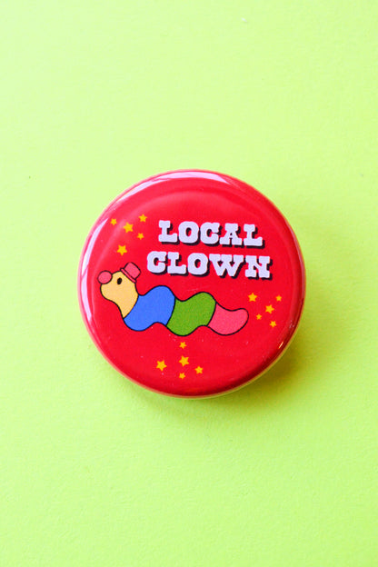 Local Clown Pinback Button