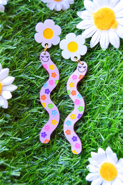 Daisy Worm Earrings