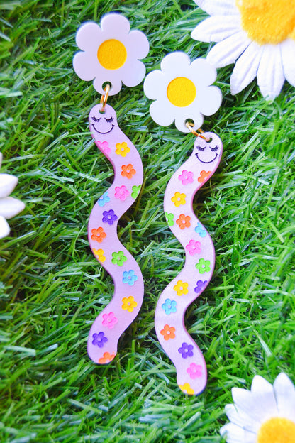 Daisy Worm Earrings