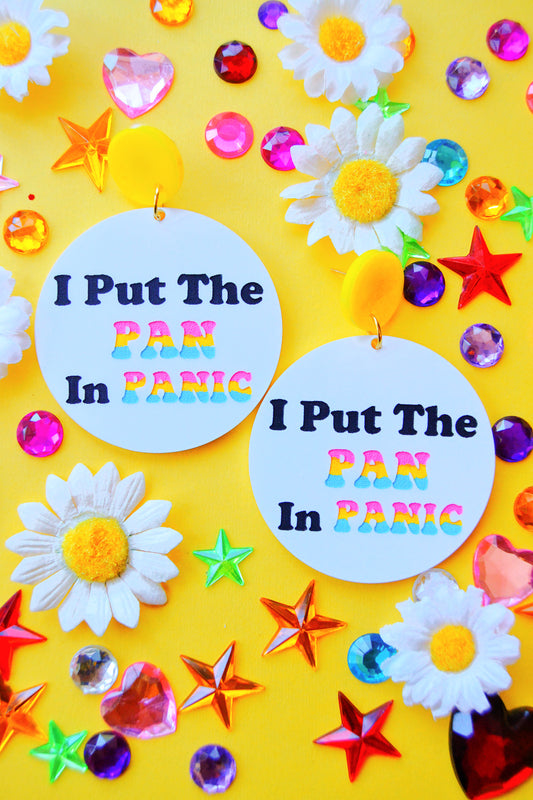 Pan in PANIC Earrings