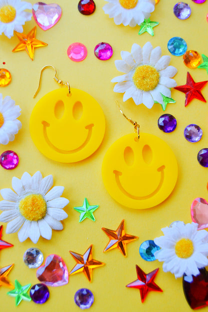 Rebel Everyday Smiley Earrings