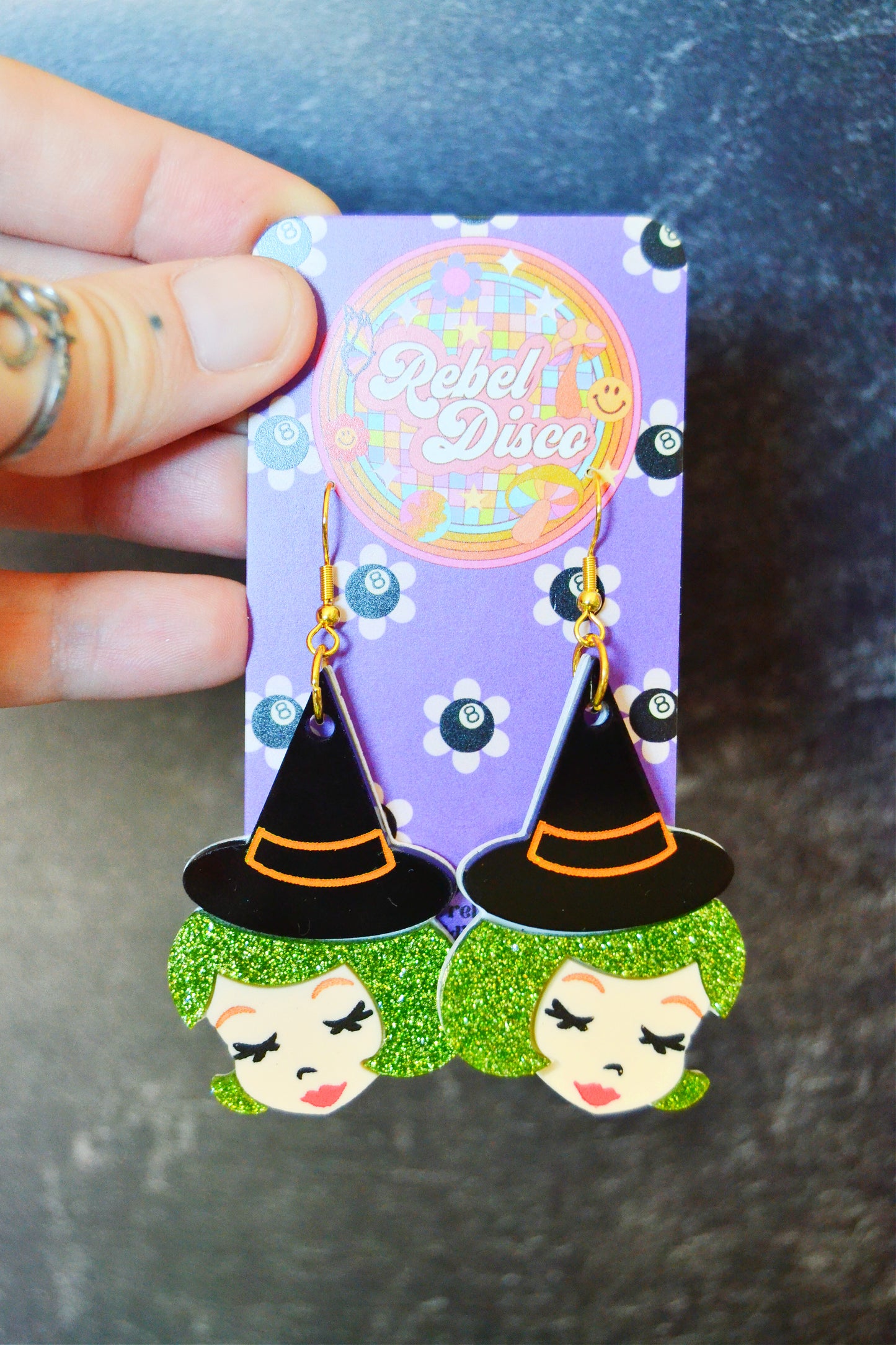 Retro Witch Earrings