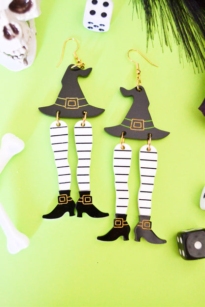 Dangle Witch Earrings