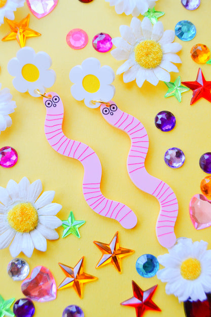 Worm Earrings
