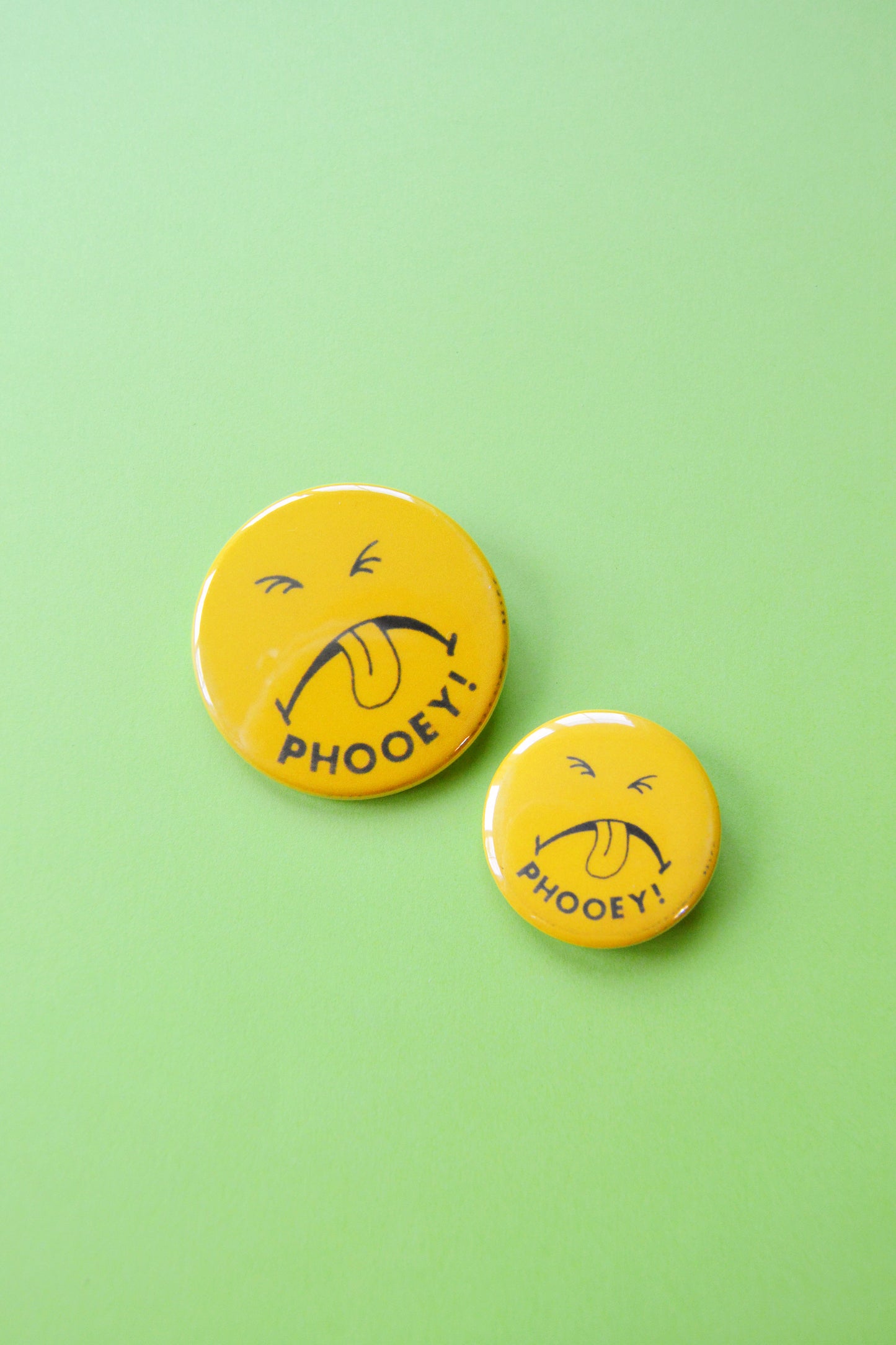 Phooey Reproduction Button