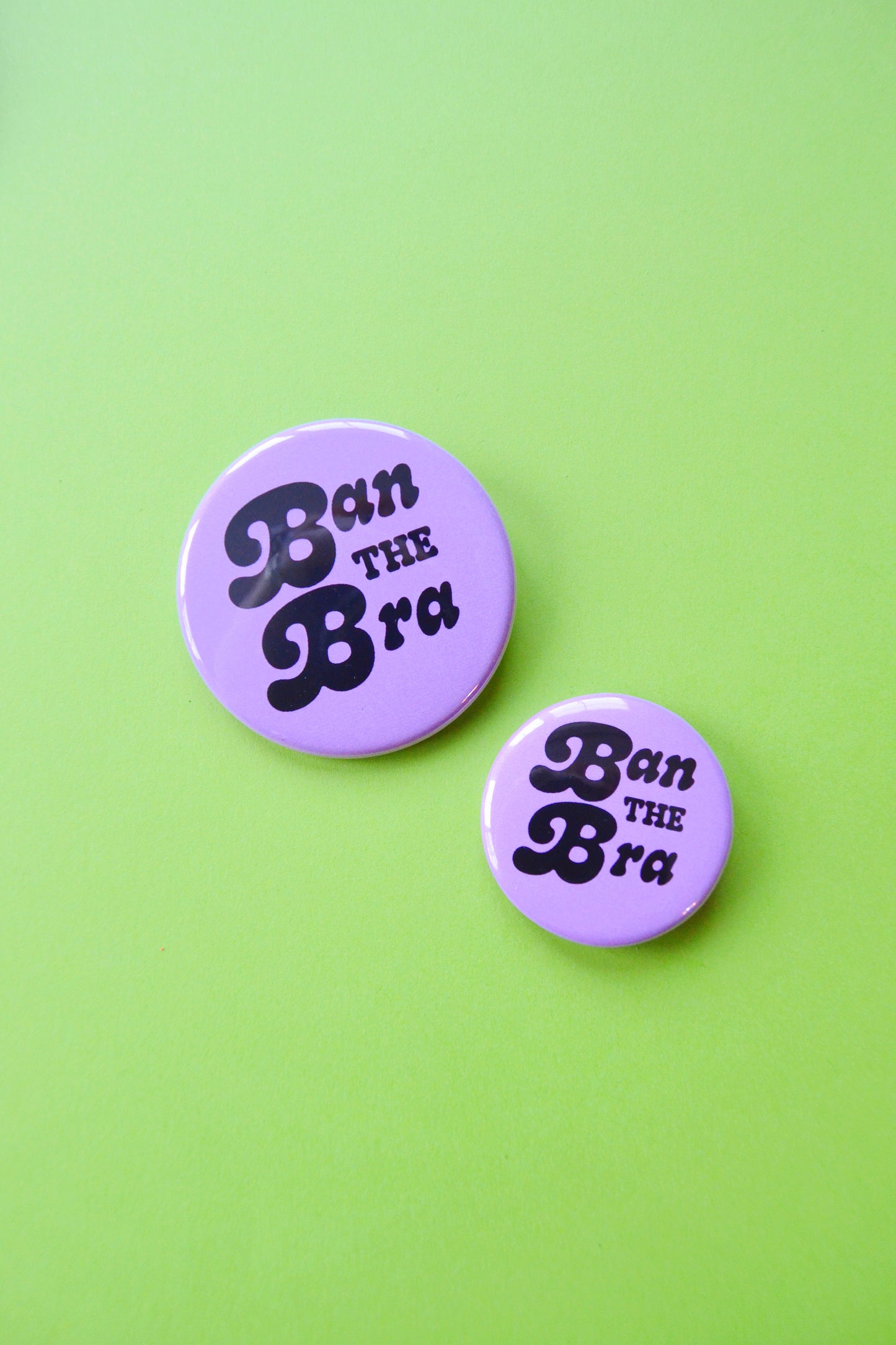 Ban the Bra Button
