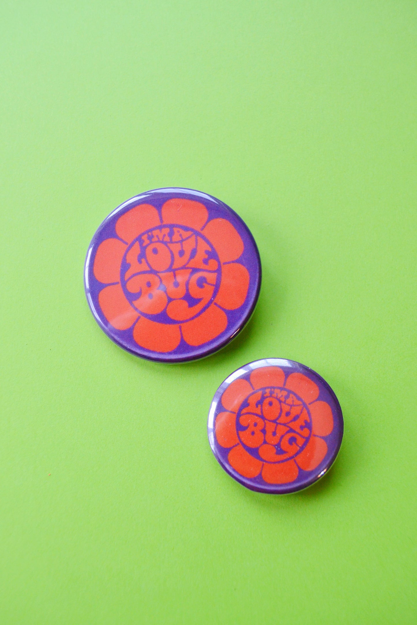 I'm A Love Bug Reproduction Button