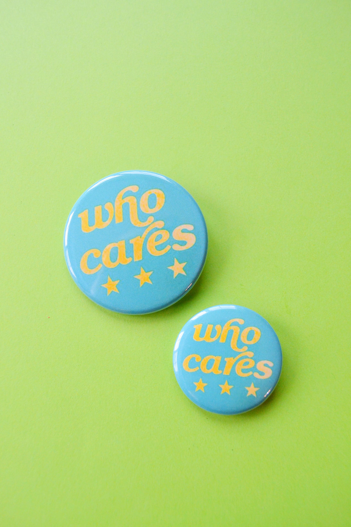 Who Cares Reproduction Button