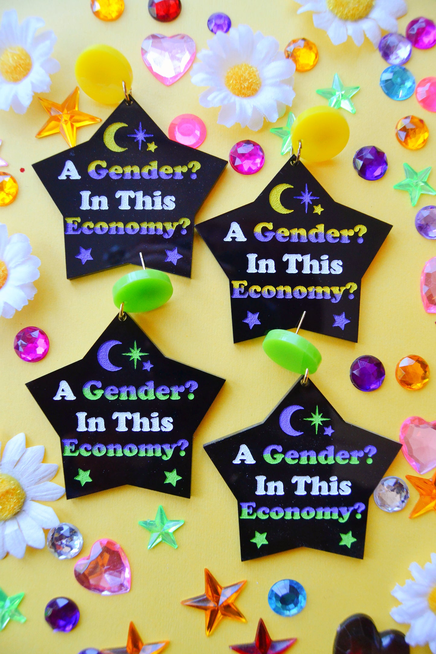 A Gender in This Economy? Earrings