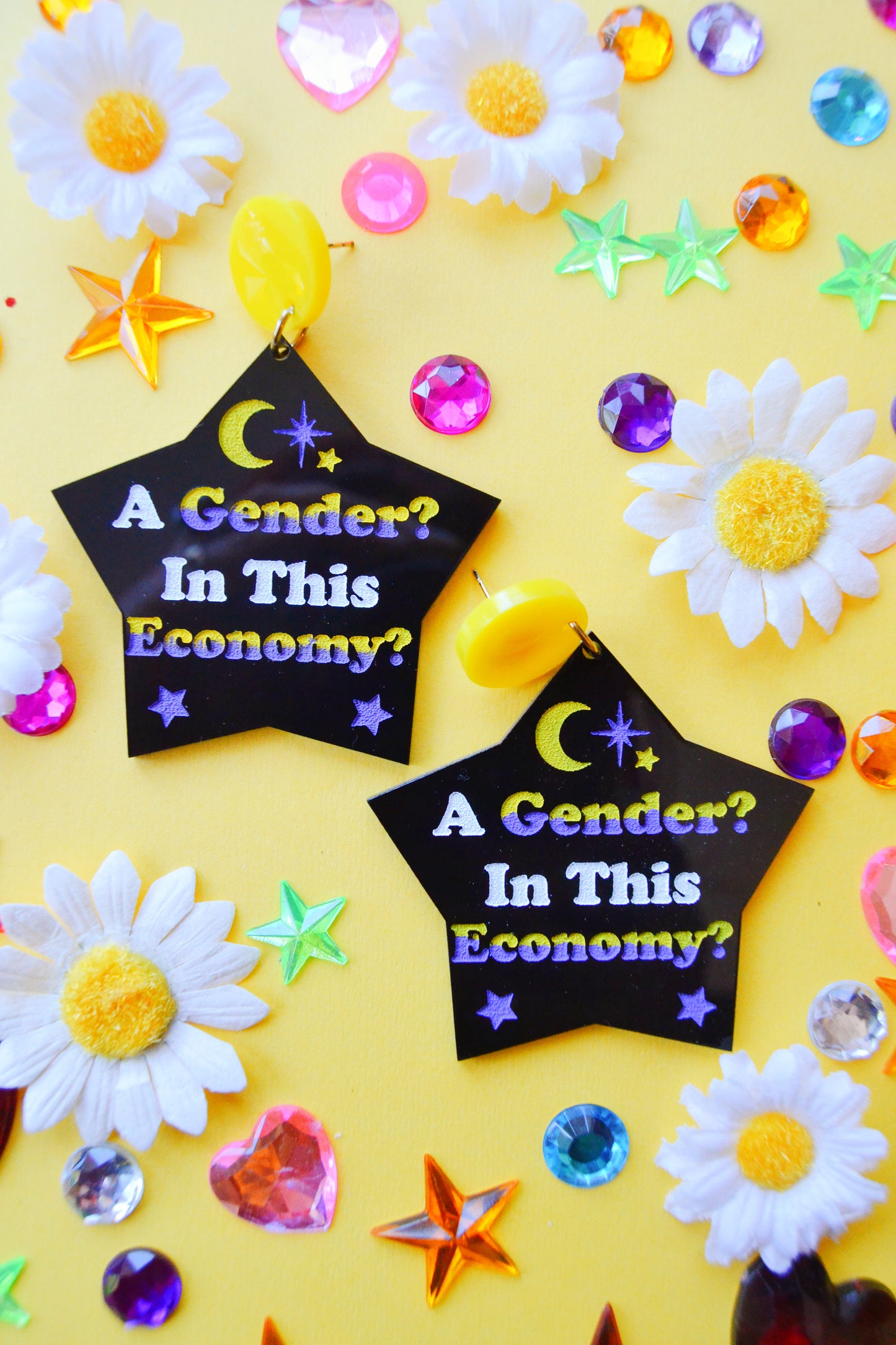 A Gender in This Economy? Earrings