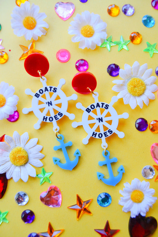 Boats n Hoes Earrings