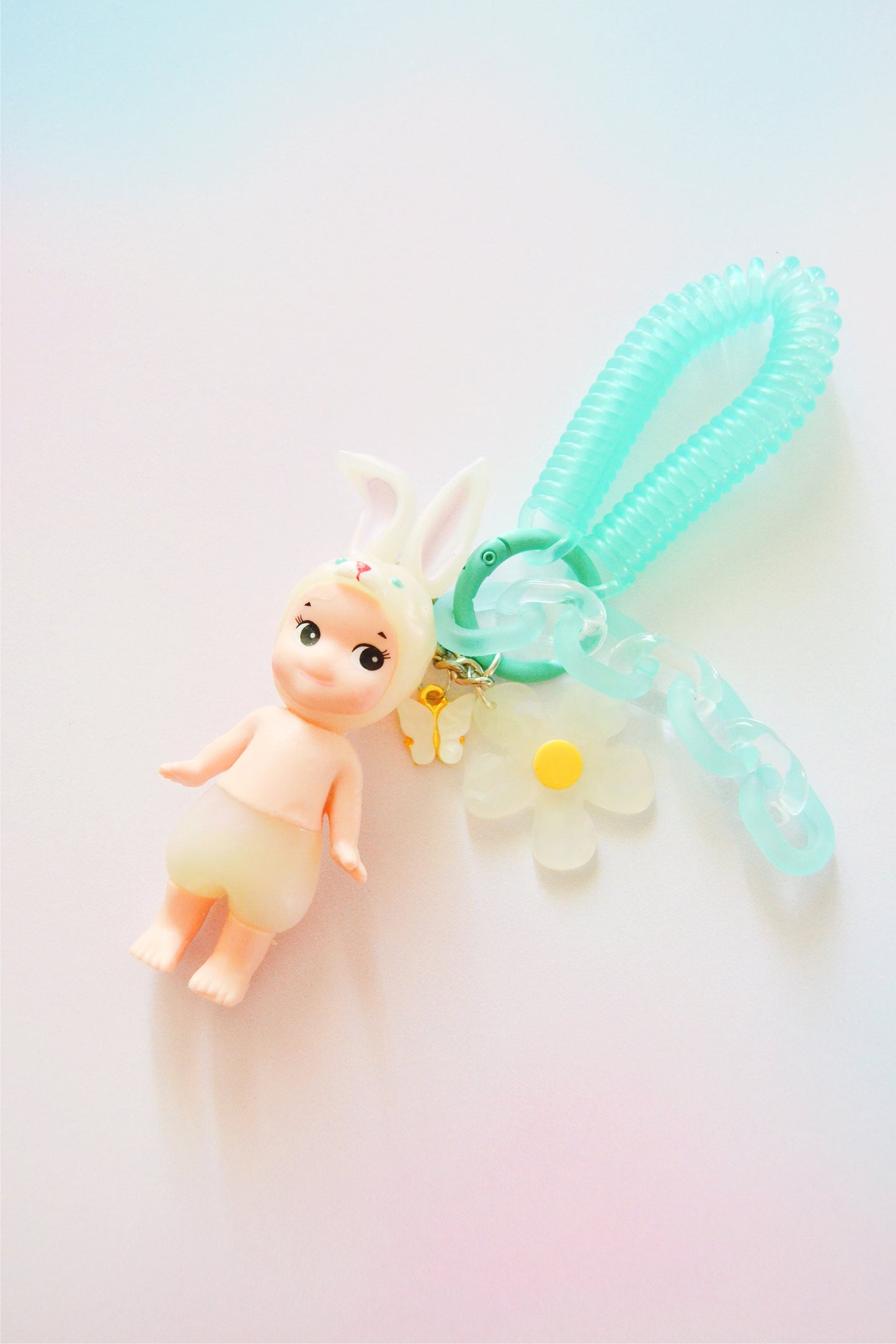 Rabbit Angel Bag Charm