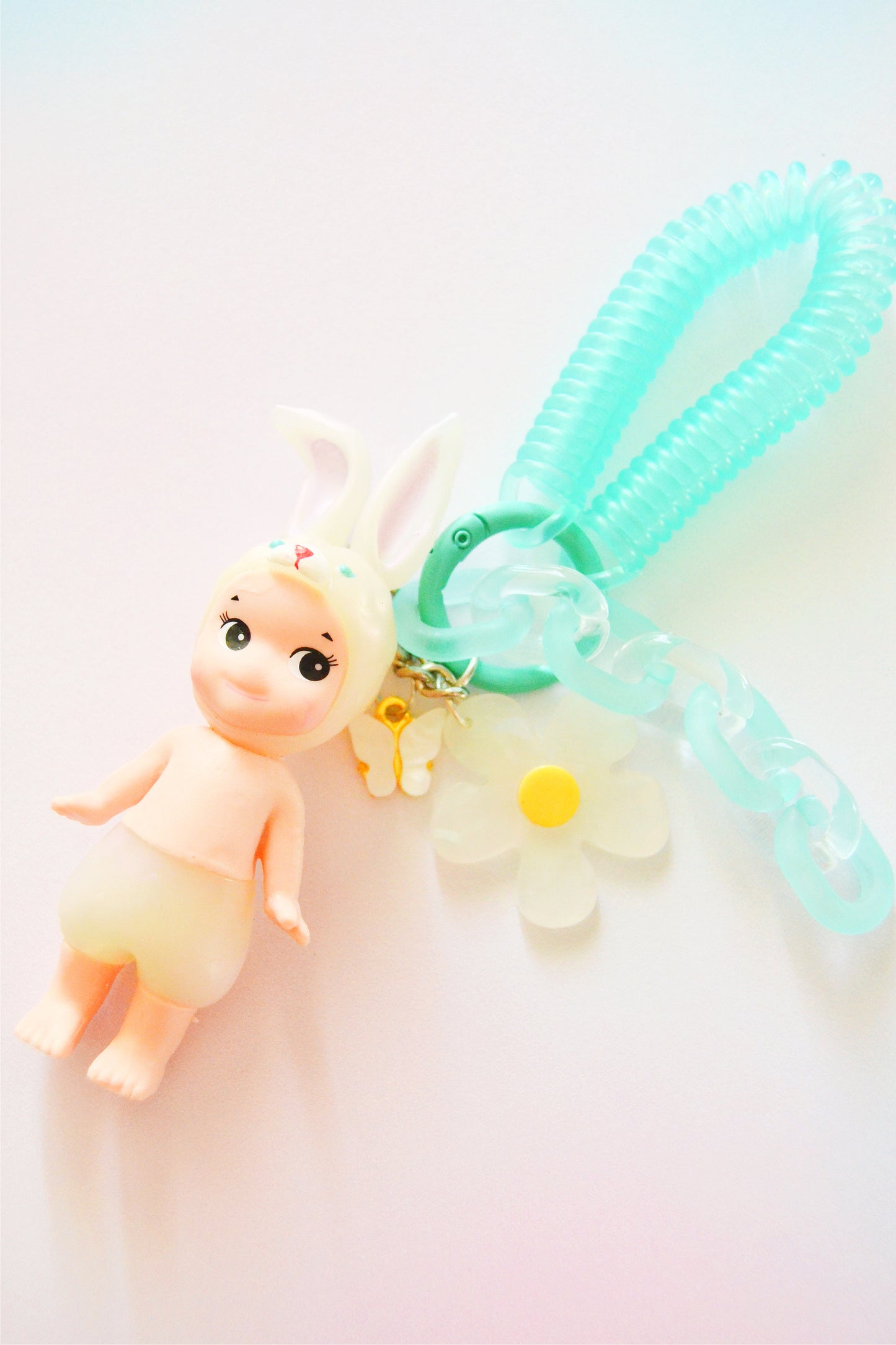 Rabbit Angel Bag Charm