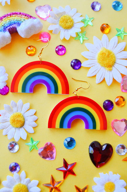 Rainbow Pride Earrings