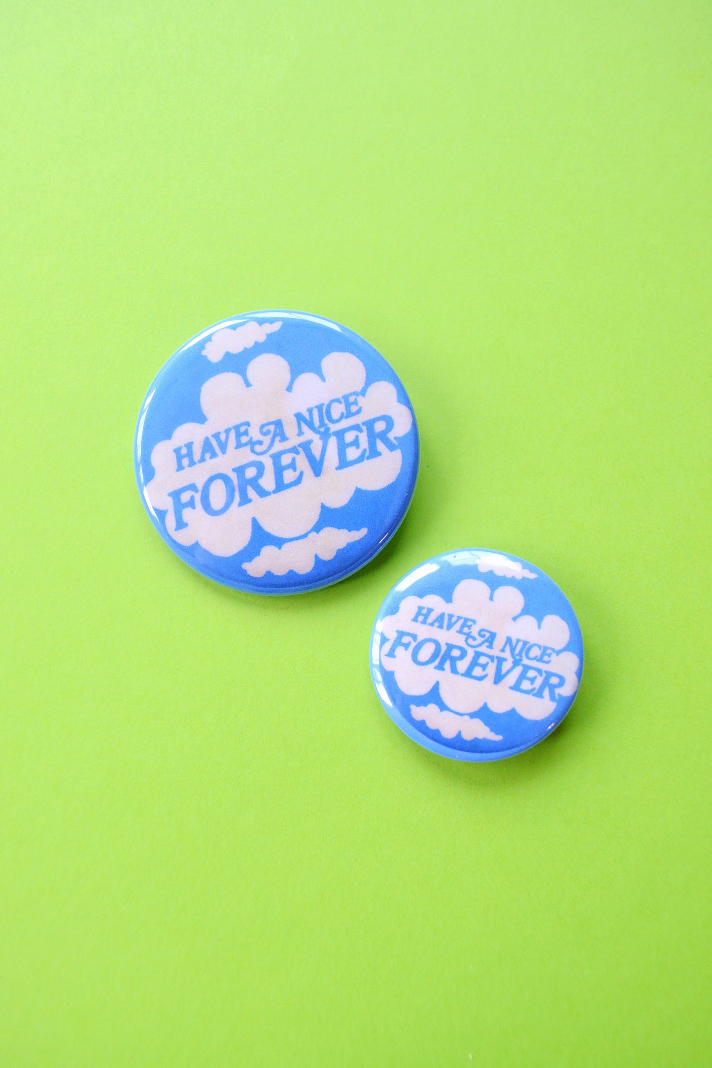Have A Nice Forever Reproduction Button