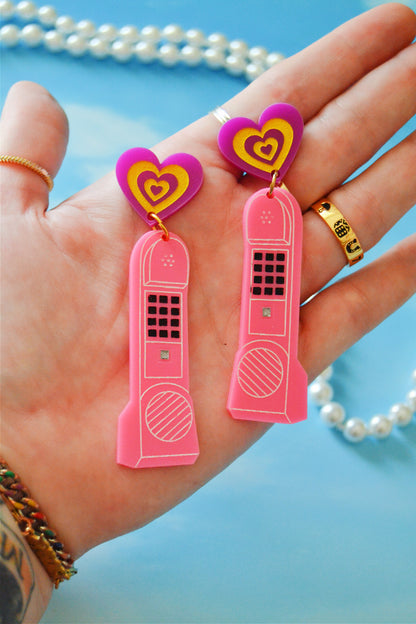 Dream Phone Earrings