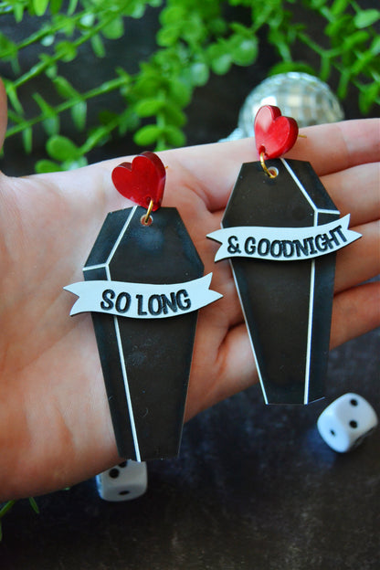 So Long and Goodnight Earrings